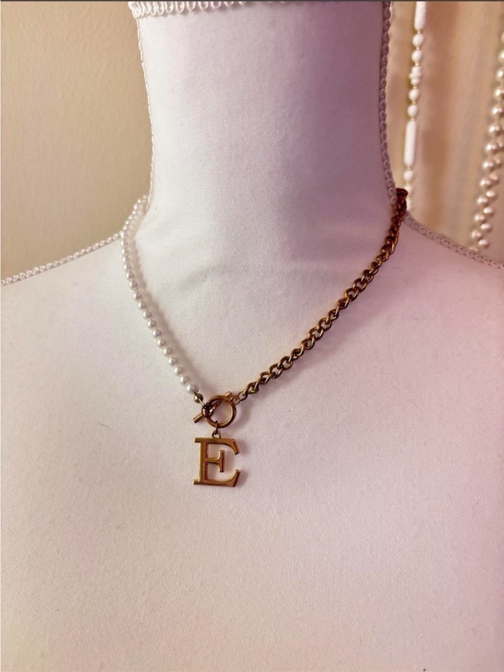 E necklace
